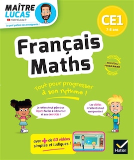 Front cover_Français, maths CE1, 7-8 ans