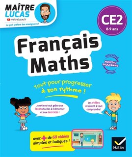 Couverture_Français, maths CE2, 8-9 ans