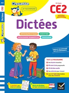 Front cover_Dictées CE2, 8-9 ans