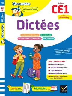 Front cover_Dictées CE1, 7-8 ans
