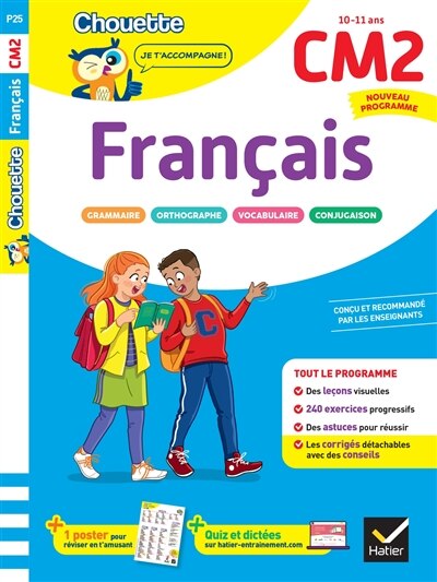 Front cover_Français CM2, 10-11 ans