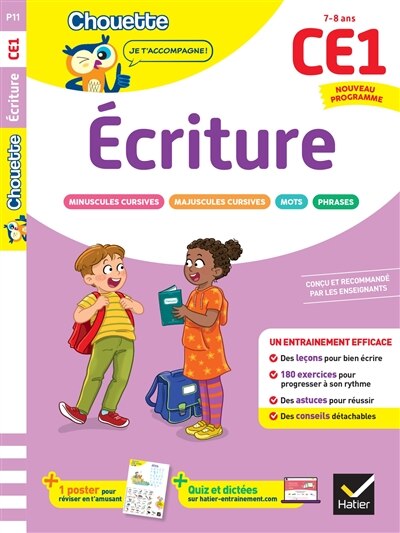 Front cover_Ecriture CE1, 7-8 ans