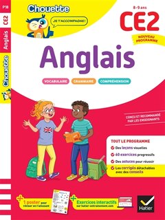 Front cover_Anglais CE2, 8-9 ans : leçons et exercices corrigés : cahier de soutien, nouveau programme