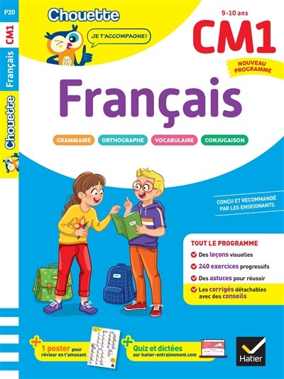 Couverture_Français CM1, 9-10 ans