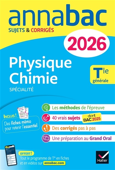 Front cover_Physique chimie spécialité, terminale générale