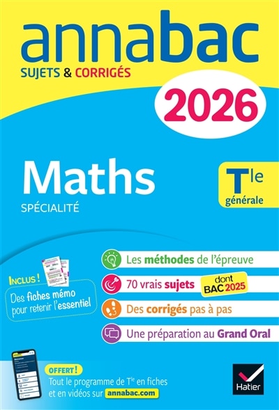 Couverture_Maths spécialité, terminale générale