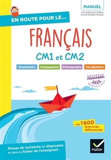 Couverture_Français, CM1 et CM2