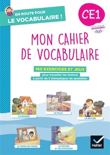 Front cover_Mon cahier de vocabulaire CE1