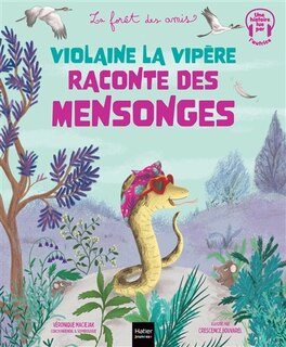 Couverture_Violaine la vip&egrave;re raconte des mensonges