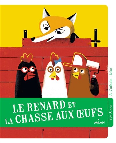 Couverture_Le renard et la chasse aux oeufs
