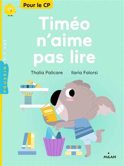 Front cover_Timéo n'aime pas lire