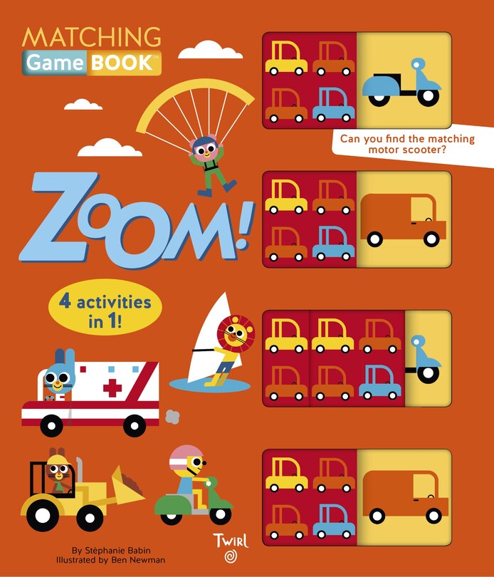 Couverture_Matching Game Book: Zoom!