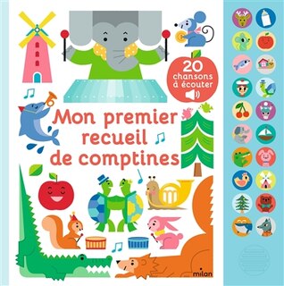 Couverture_Mon premier recueil de comptines