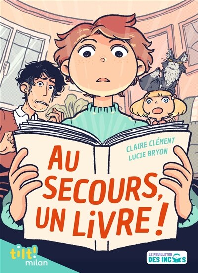 Front cover_Au secours, un livre !