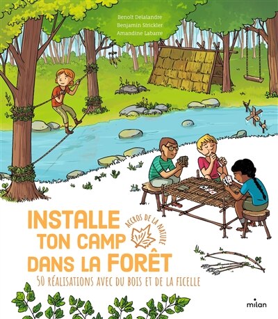 Front cover_Installe ton camp dans la forêt