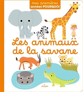 Front cover_Les animaux de la savane