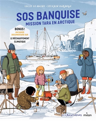Couverture_SOS banquise : mission Tara en Arctique