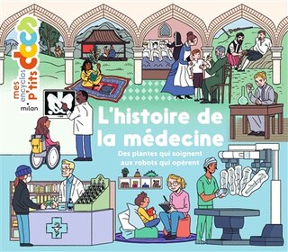 Front cover_L'histoire de la médecine : des plantes qui soignent aux robots qui opèrent