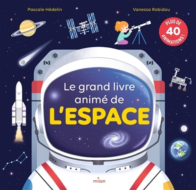 Couverture_Le grand livre animé de l'espace