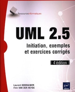 Couverture_UML 2.5 : initiation, exemples et exercices corrigés