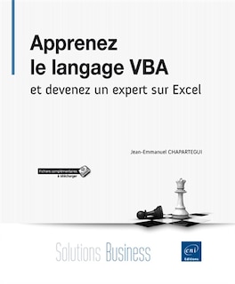 Front cover_Apprenez Le Langage Vba Et Devenez Un Expert Sur Excel