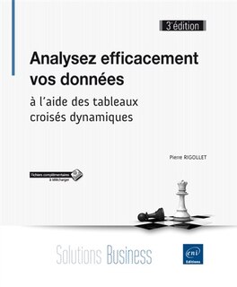 Front cover_Analysez efficacement vos données : à l'aide des tableaux croisés dynamiques