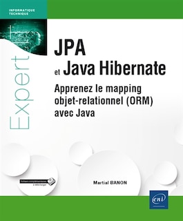 Front cover_JPA et Java Hibernate : apprenez le mapping objet-relationnel (ORM) avec Java