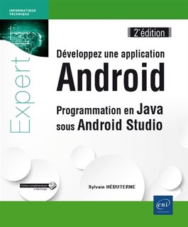 Couverture_Développez une application Android : programmation en Java sous Android Studio
