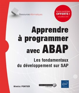 Front cover_Apprendre à programmer avec ABAP