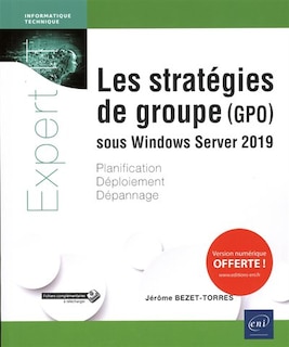 Couverture_Les stratégies de groupe (GPO) sous Windows Server 2019