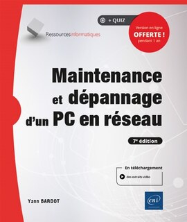 Couverture_Maintenance et dépannage d'un PC en réseau