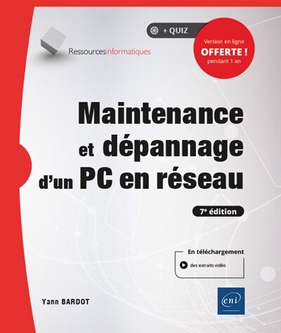 Couverture_Maintenance et dépannage d'un PC en réseau
