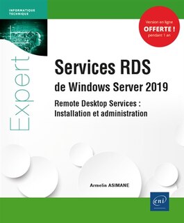 Front cover_Services RDS de Windows Server 2019 : remote desktop services : installation et configuration