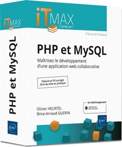 Front cover_PHP et MySQL : maîtrisez le développement d'une application web collaborative