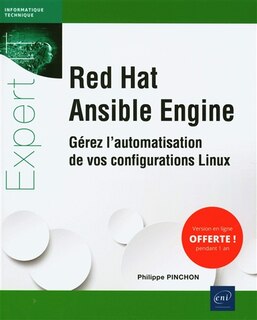 Front cover_Red Hat Ansible Engine : gérez l'automatisation de vos configurations Linux