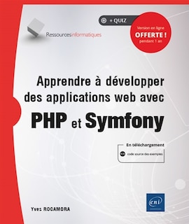 Front cover_Apprendre à développer des applications web avec PHP et Symfony