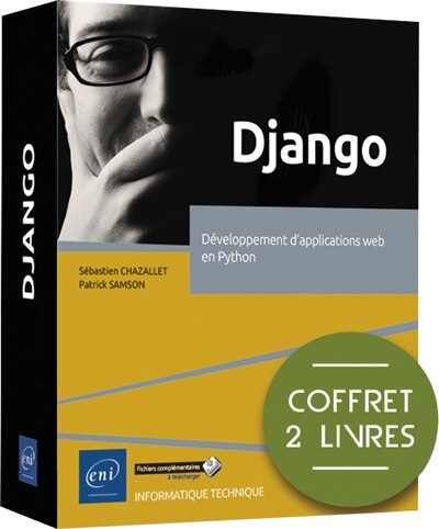 Front cover_Django : développement d'applications web en Python : coffret 2 livres
