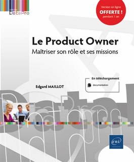 Front cover_Le Product Owner : maîtriser son rôle et ses missions