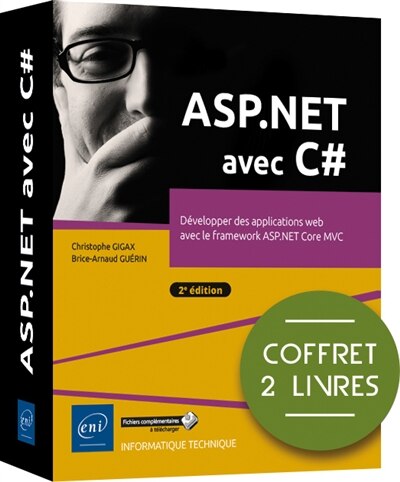 Front cover_ASP.NET avec C# : développer des applications web avec le framework ASP.NET Core MVC
