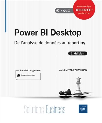 Couverture_Power BI Desktop : de l'analyse de données au reporting