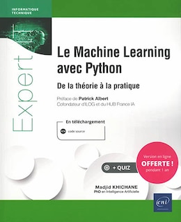 Front cover_Le machine learning avec Python : de la théorie à la pratique