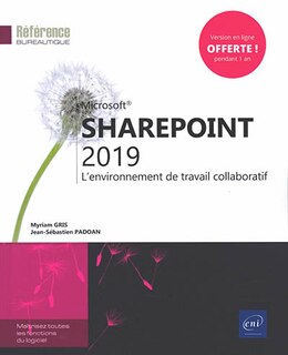 Couverture_SharePoint 2019 : l'environnement de travail collaboratif