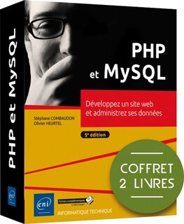 Front cover_PHP et MySQL : développez un site web et administrez ses données