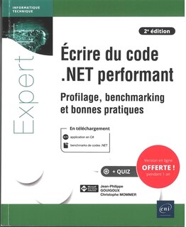 Front cover_Ecrire du code .Net performant : profilage, benchmarking et bonnes pratiques