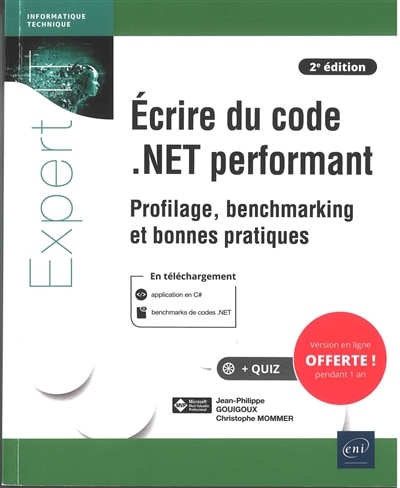 Front cover_Ecrire du code .Net performant : profilage, benchmarking et bonnes pratiques