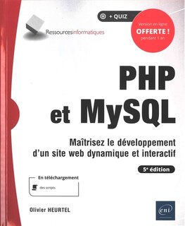 Front cover_PHP et MySQL