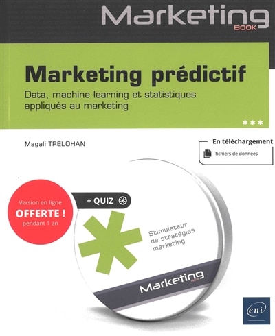 Front cover_Marketing prédictif : data, machine learning et statistiques appliqués au marketing