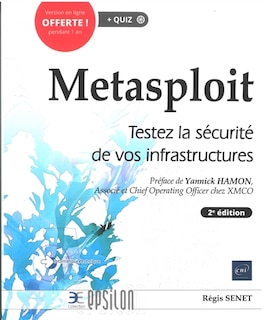 Couverture_Metasploit : testez la sécurité de vos infrastructures