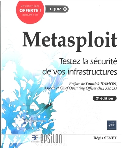 Couverture_Metasploit : testez la sécurité de vos infrastructures