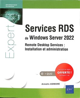 Front cover_Services RDS de Windows Server 2022 : remote desktop services : installation et administration